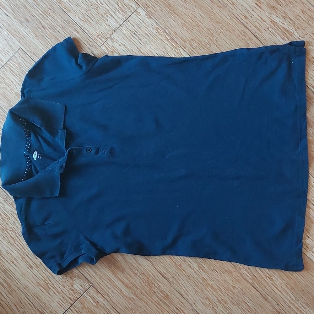 Girls polo neck top